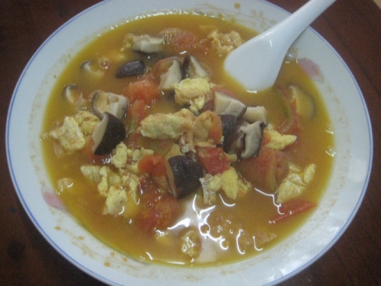 香菇丝瓜汤 香菇丝瓜汤