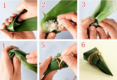 粽子的包法5 粽子的包法5