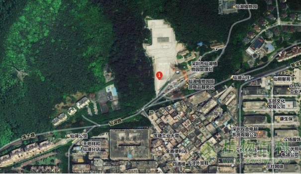 【仙湖植物园地理位置】